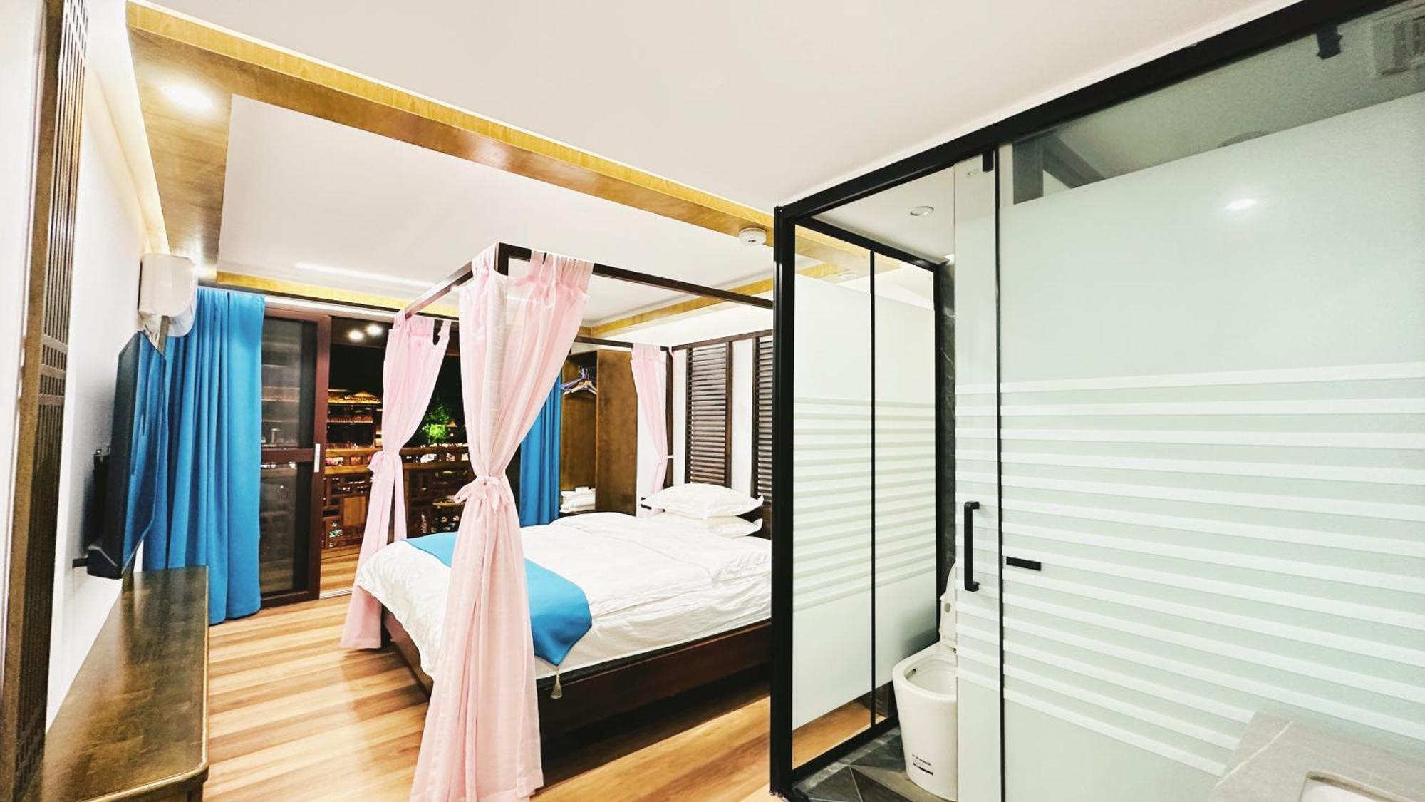 Lqj Riverside Guest House Fenghuang Exterior foto